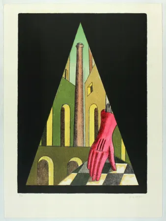 Lithografie Chirico (De) - L‘énigme de la fatalité