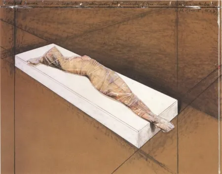 Geen Techniek Christo & Jeanne-Claude - Wrapped Woman