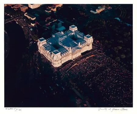 Fotografie Christo - Reichstag Mappe II, Platz