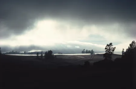 Fotografie Christo - Running Fence Sunset RF-352