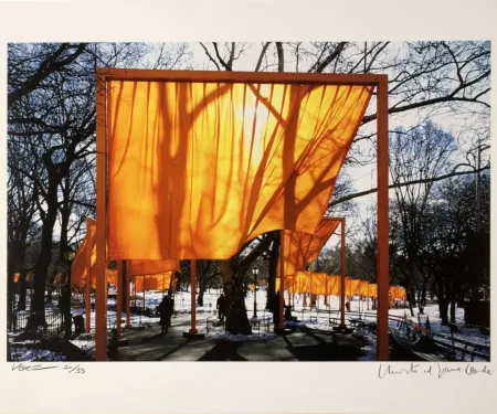 Fotografie Christo - The Gates III