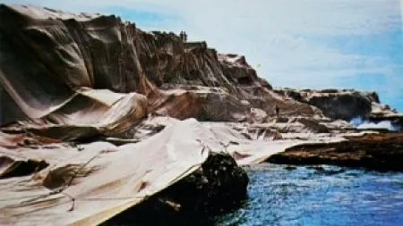 Lithografie Christo - Wrapped Coast, Little Bay, Australia 1969