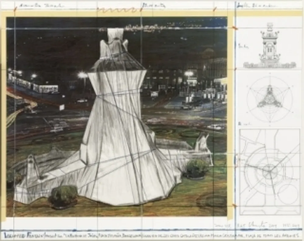 Geen Techniek Christo - Wrapped fontain