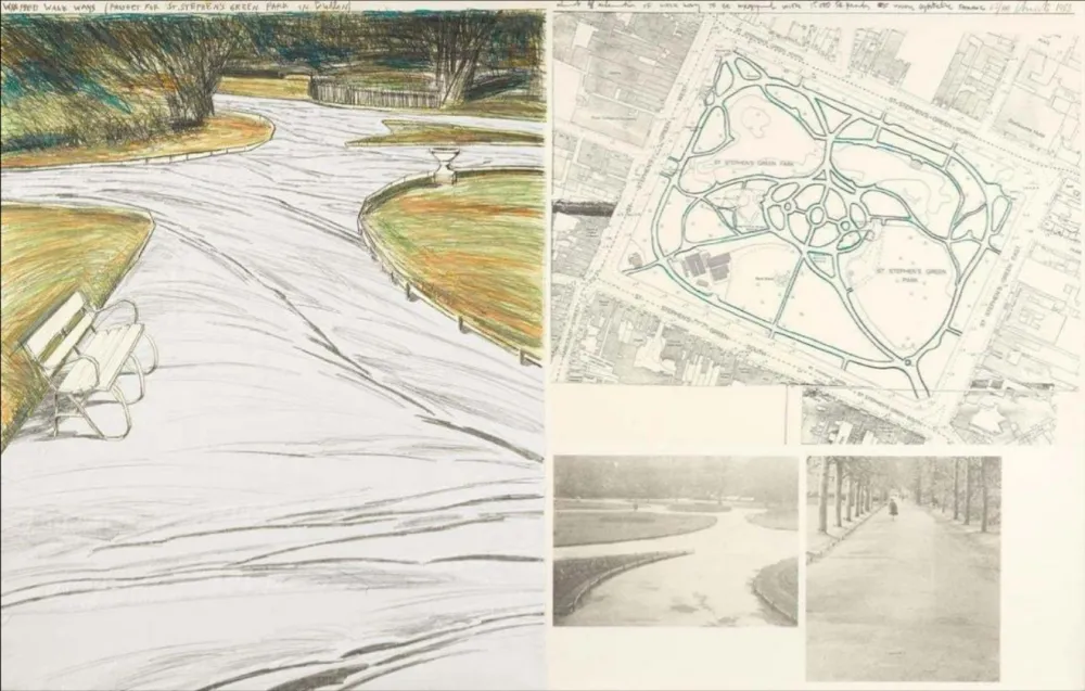 Geen Techniek Christo - Wrapped Walk Ways