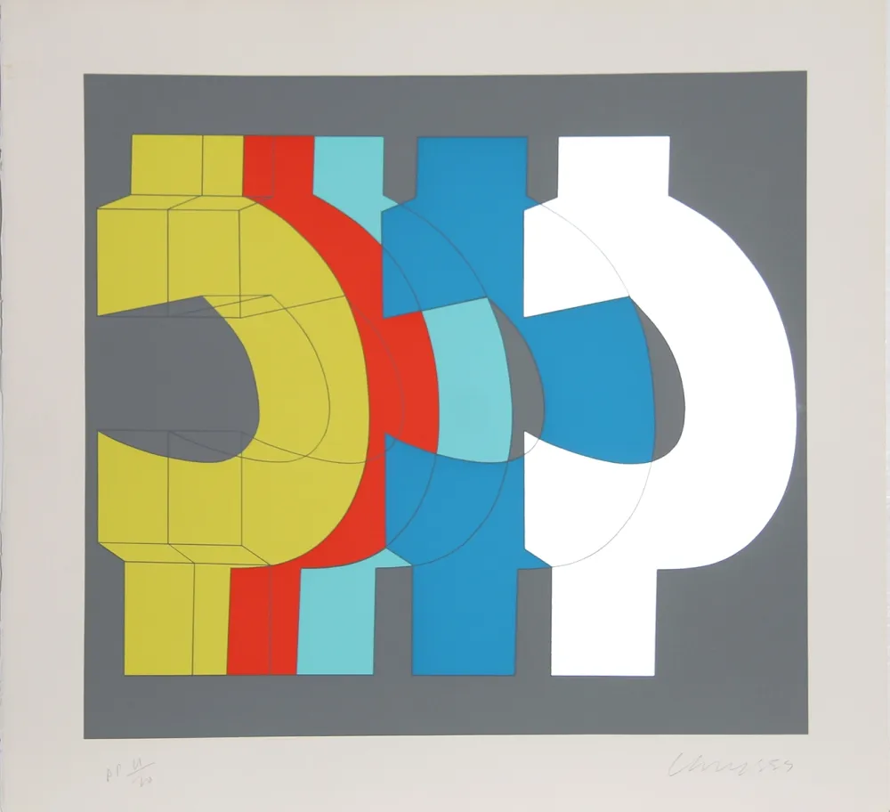 Zeefdruk Chryssa - Series 2