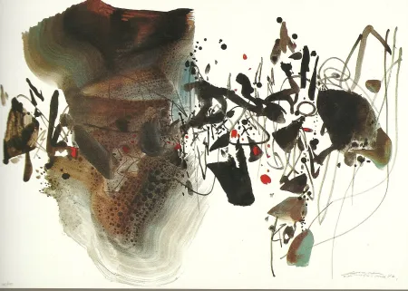 Lithografie Chu Teh Chun  - JO BARCELONE 1992