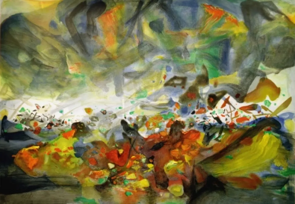 Lithografie Chu Teh Chun  - Xi Hu