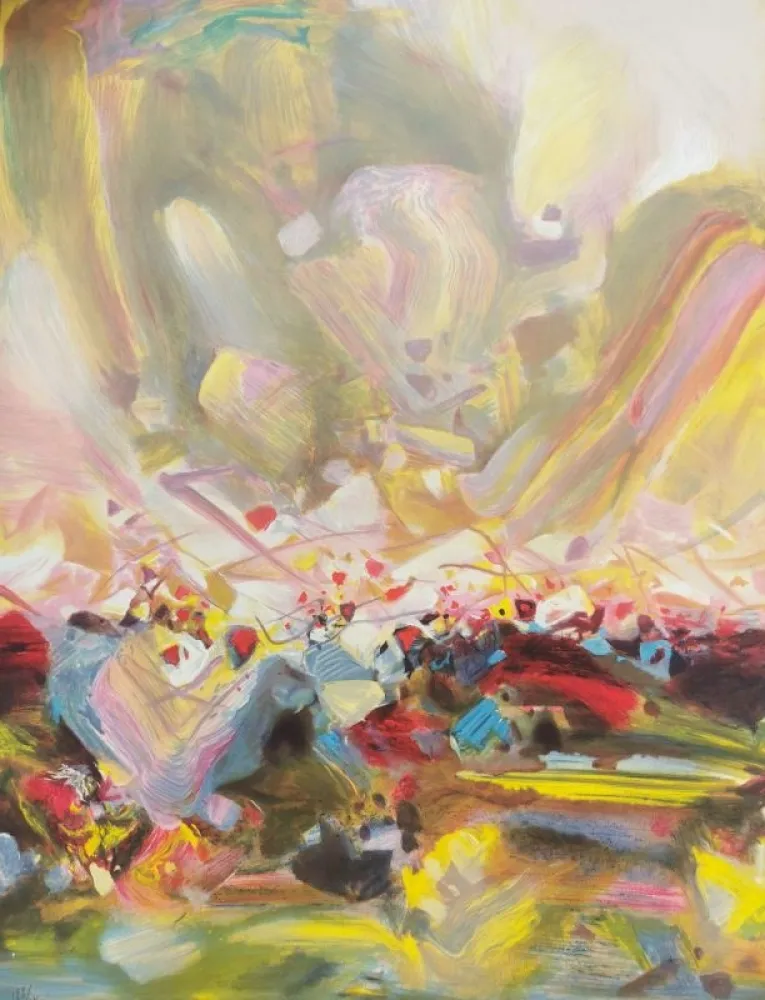 Lithografie Chu Teh Chun  - Zenith 