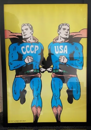 Poster Cieslewicz  - CCCP/USA