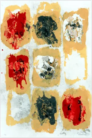 Zeefdruk Círia - Cometas II