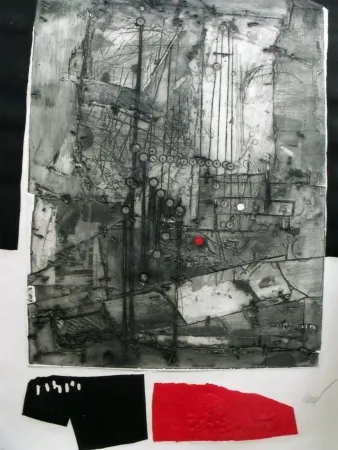 Ets En Aquatint Clavé - Antoni Clavé