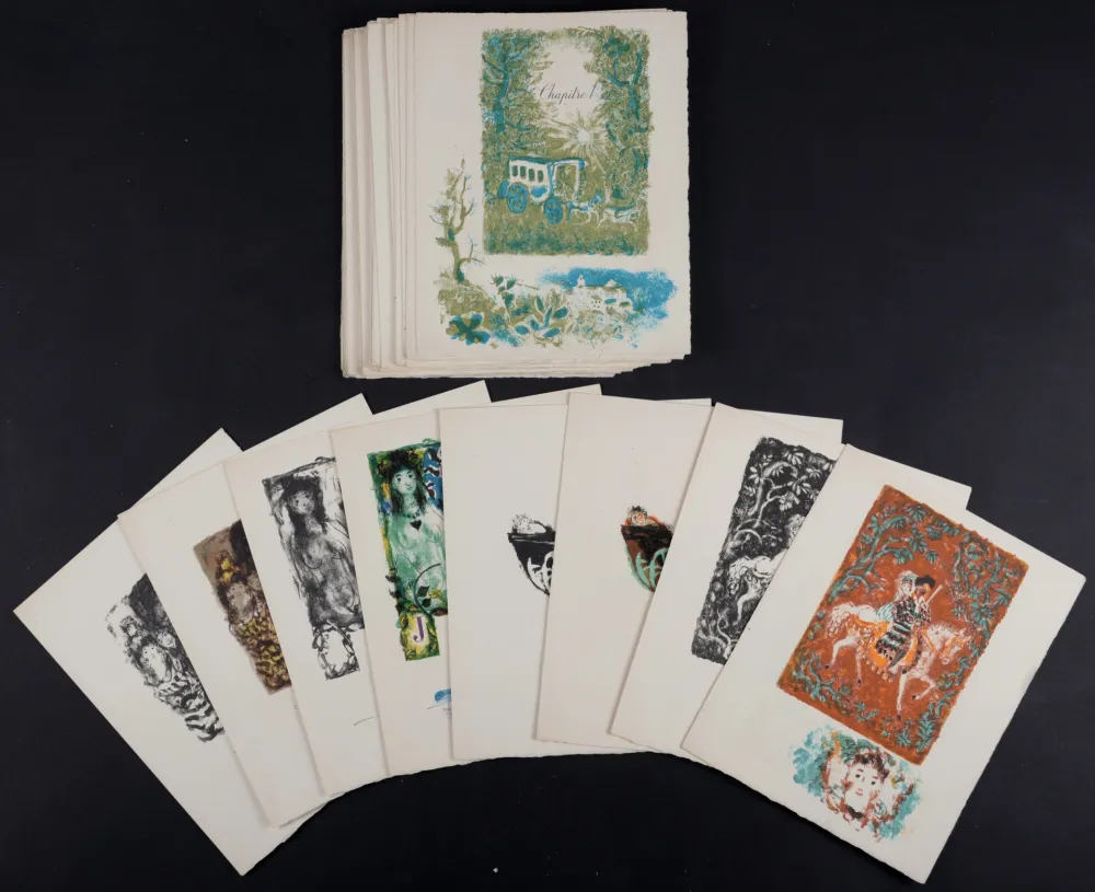 Lithografie Clavé - Carmen, 1946 - Suite of 80+ lithographs