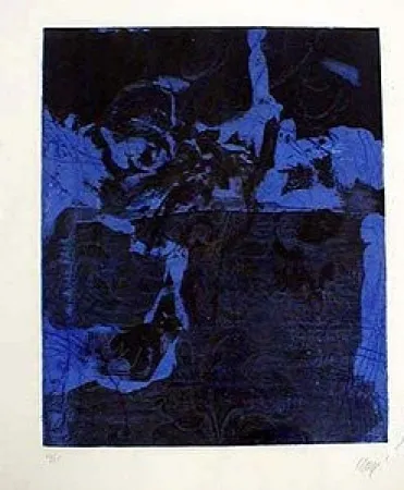 Aquatint Clavé - Empreinte