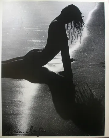 Heliogravure Clergue - ' Nu de la Mer '