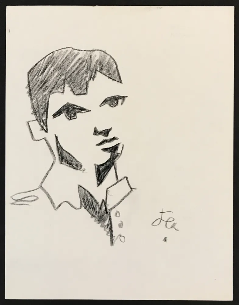 Geen Techniek Cocteau - Boy in Collared Shirt