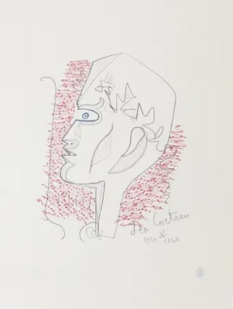 Lithografie Cocteau - Hommage Jean Cocteau 17