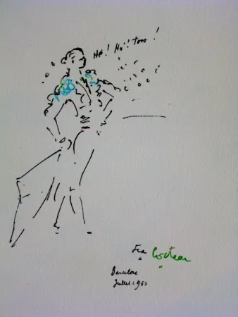 Lithografie Cocteau - Le Torero
