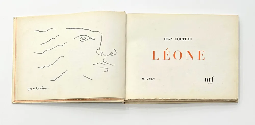 Geïllustreerd Boek Cocteau - Léone