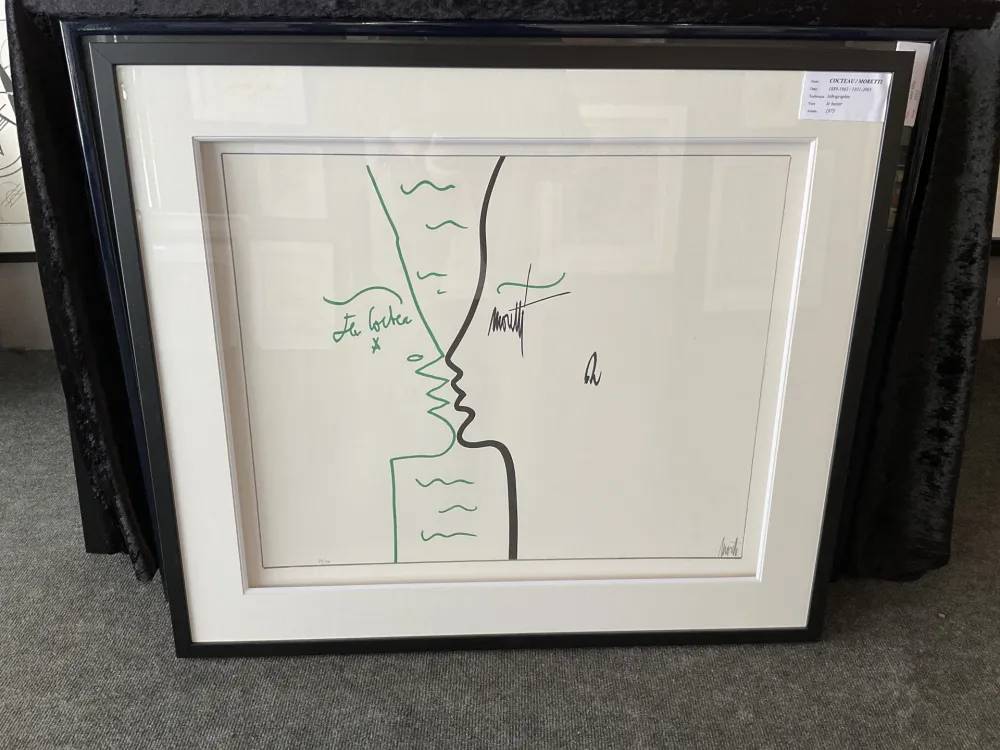 Lithografie Cocteau - Les lettres