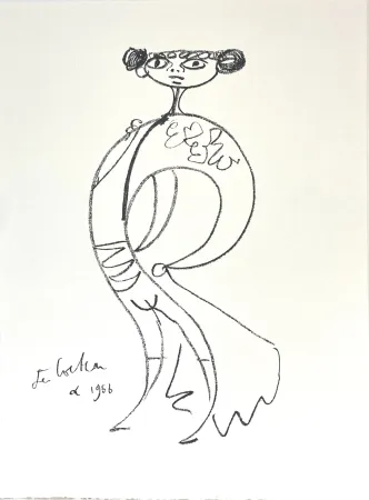 Geen Techniek Cocteau - Lithographie originale