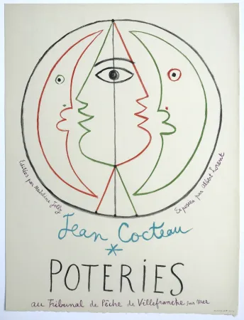 Lithografie Cocteau - Poteries