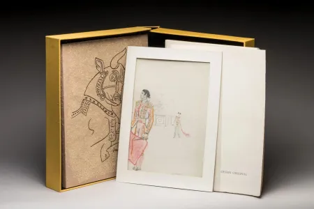 Geïllustreerd Boek Cocteau - Taureaux