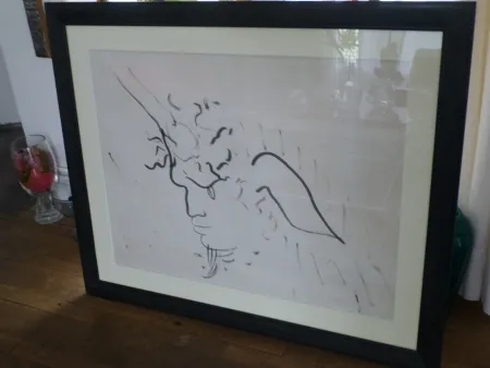 Geen Techniek Cocteau - Tête de licorne ,1947