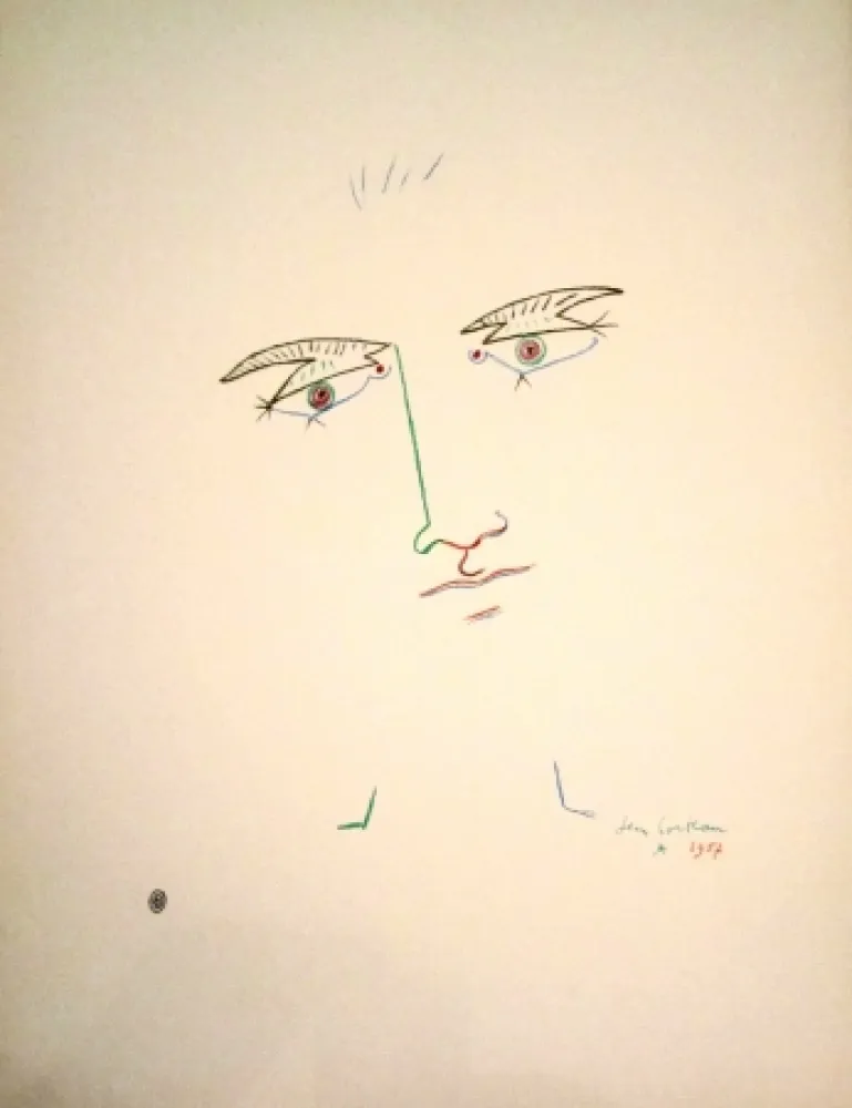 Lithografie Cocteau - Untitled