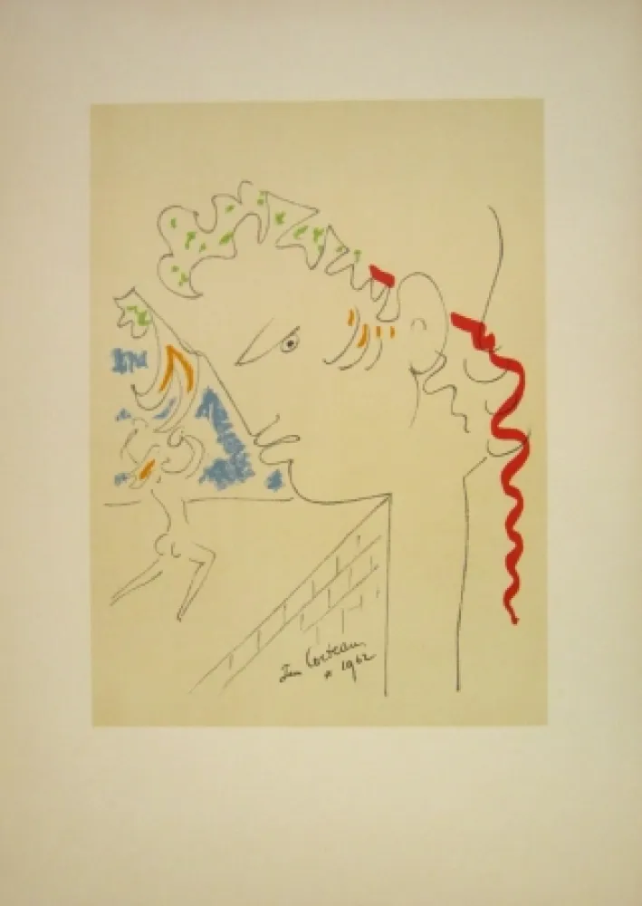 Lithografie Cocteau - Untitled
