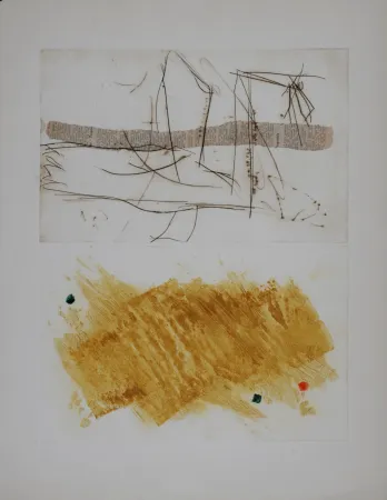 Gravure Coignard - Envol #2, 1973 - Hand-signed