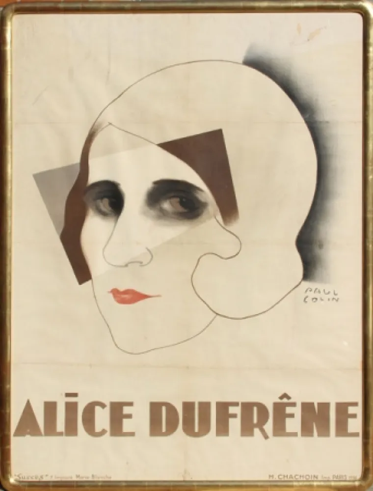 Lithografie Colin - Alice Dufrene