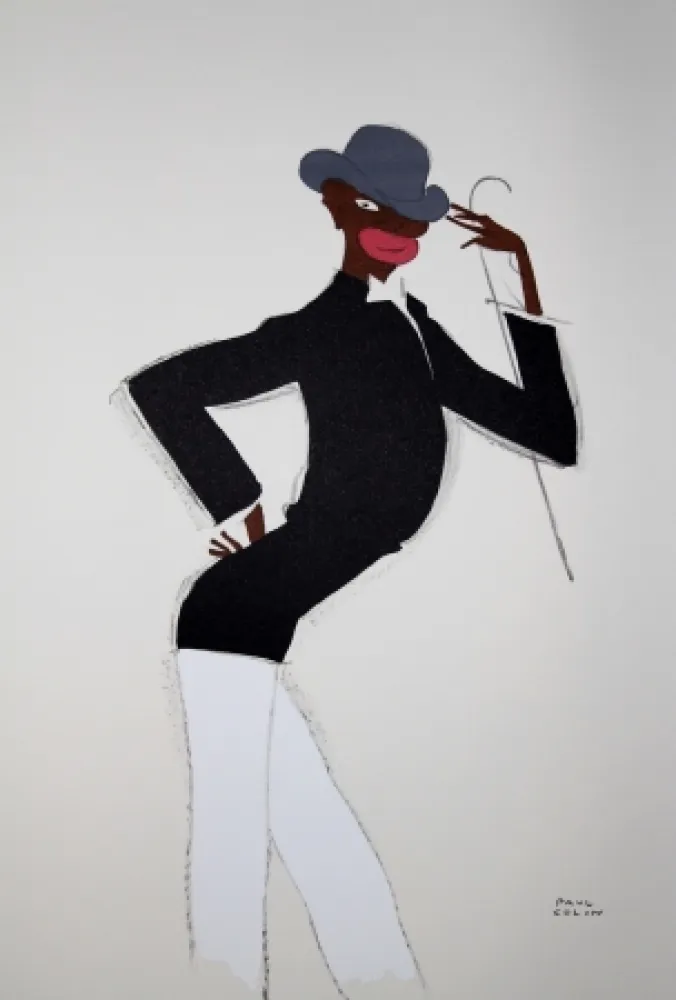 Lithografie Colin - LE TUMULTE NOIR / BLACK THUNDER - 1927