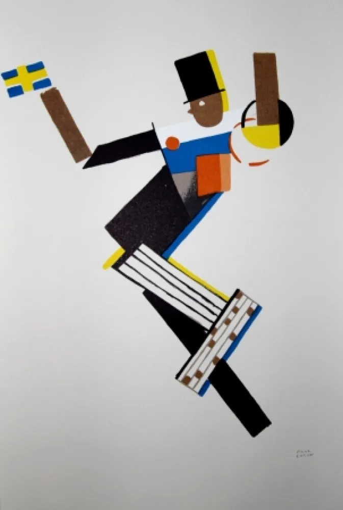 Lithografie Colin - LE TUMULTE NOIR / BLACK THUNDER - 1927