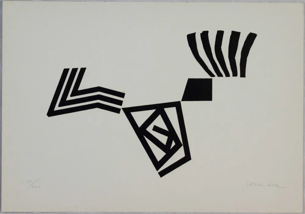 Lithografie Colla - Untiled