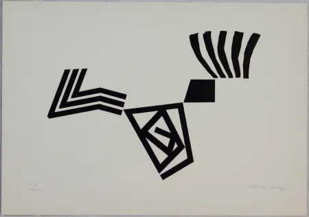 Lithografie Colla - Untiled