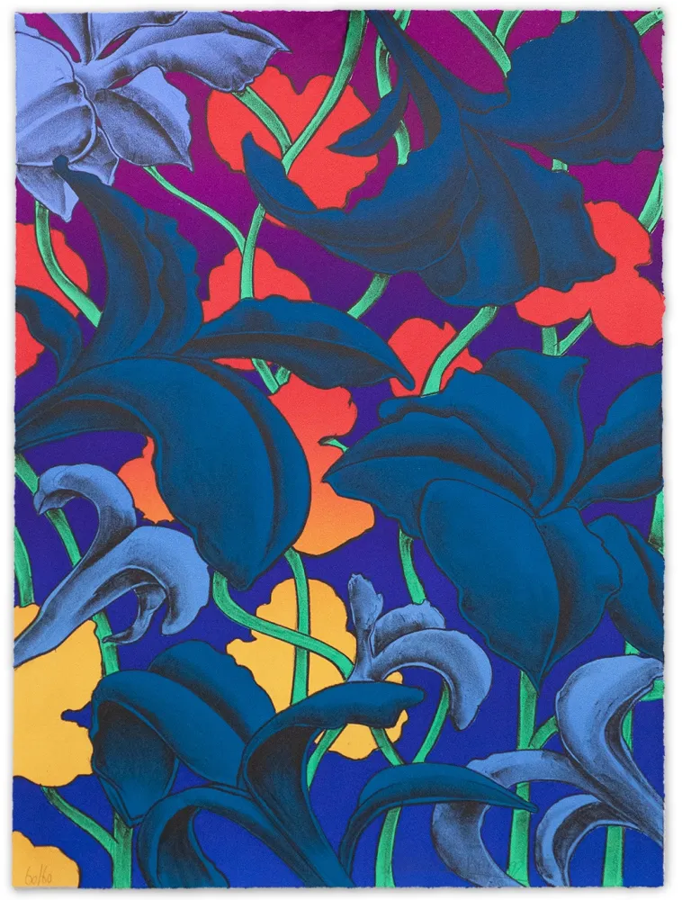 Lithografie Colombier - Look Up