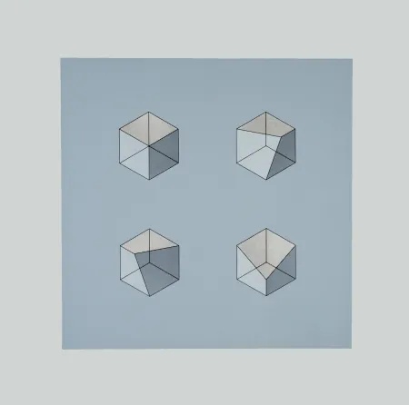 Zeefdruk Colombo - Composizione