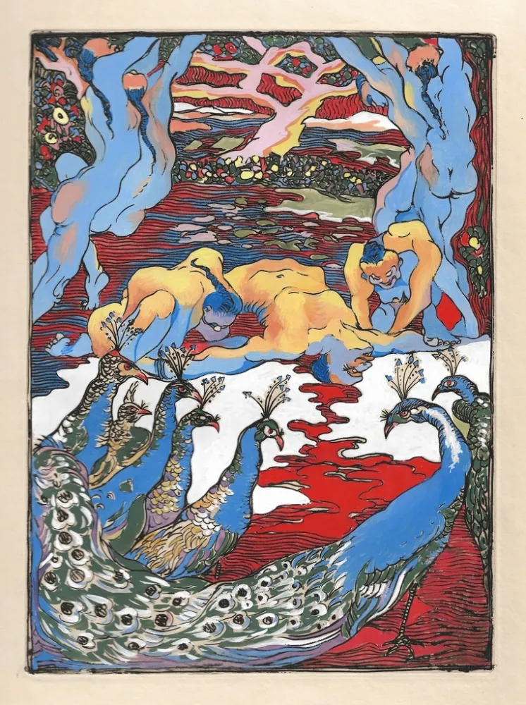 Geen Techniek Colucci - Le jardin des supplices (PROOF SET ON JAPANESE PAPER)