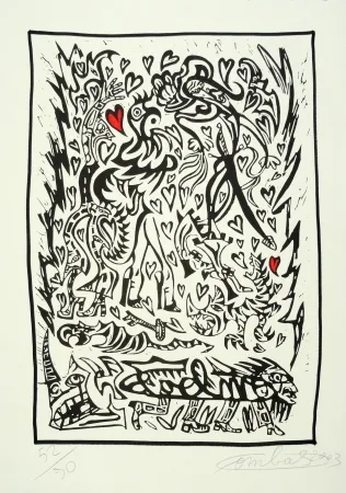 Linosnede Combas - Composition