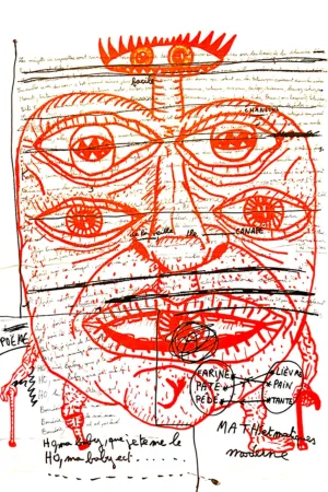 Lithografie Combas - Feu №2