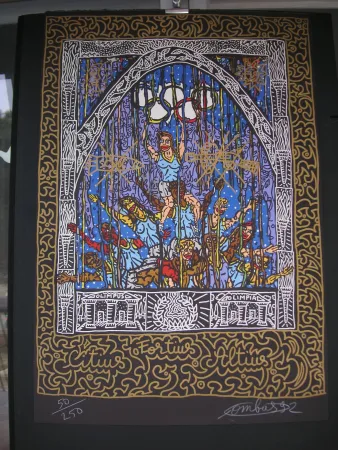 Lithografie Combas - JO BARCELONA