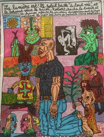 Lithografie Combas - Sans titre