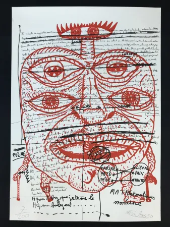 Lithografie Combas - Untitled