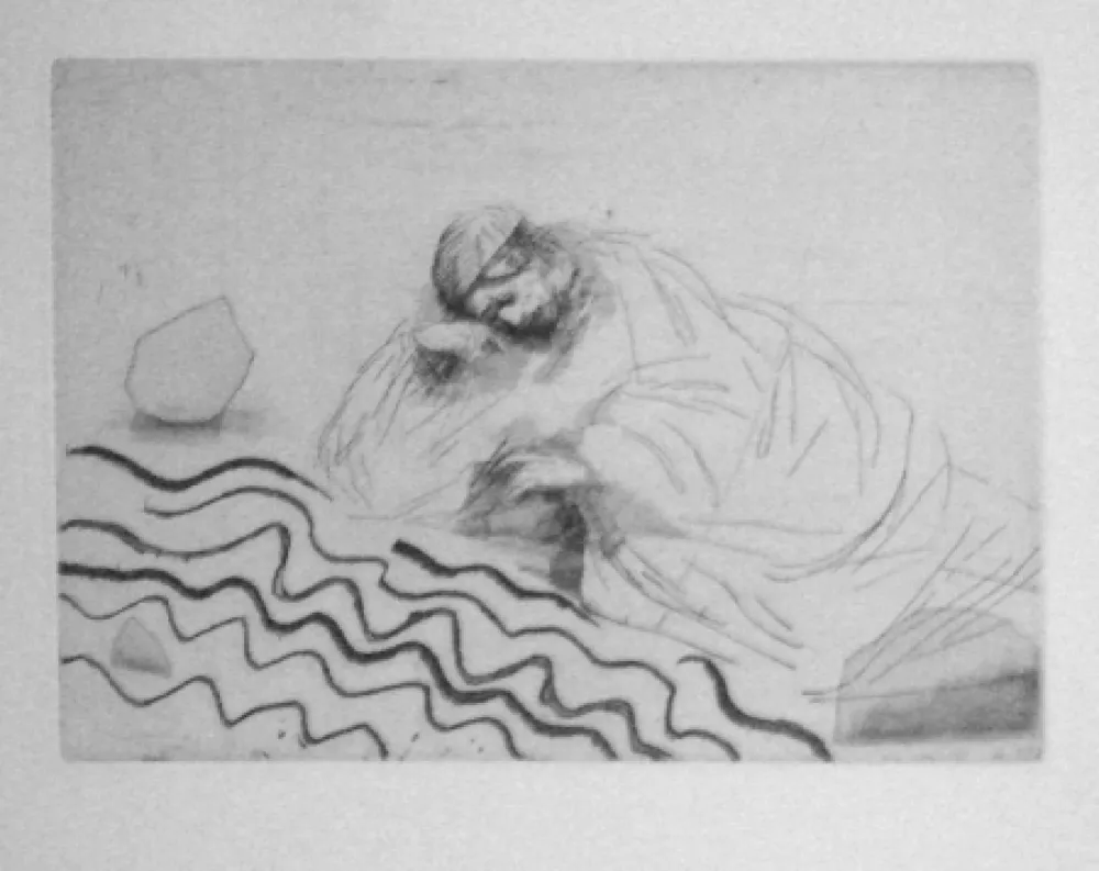 Ets En Aquatint Condé - Sans titre 1 