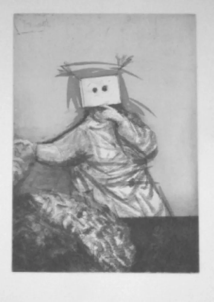 Ets En Aquatint Condé -  Sans titre 3 