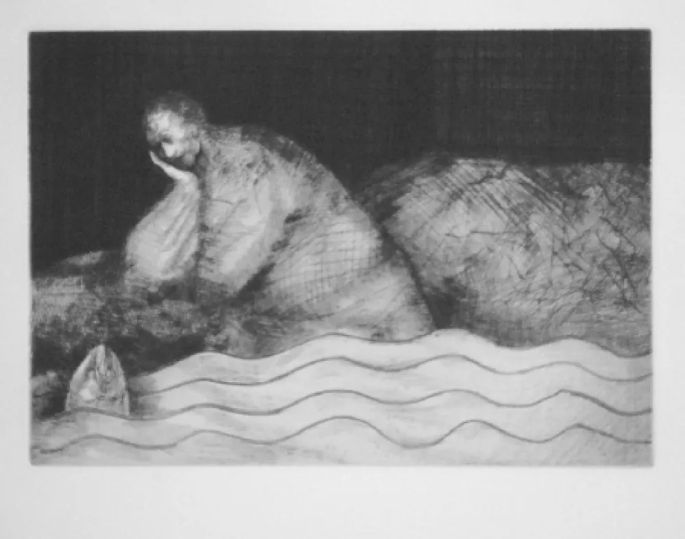 Ets En Aquatint Condé - Sans titre 4 