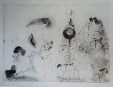 Ets En Aquatint Condo -  More sketches of Spain-For Miles Davis 12 