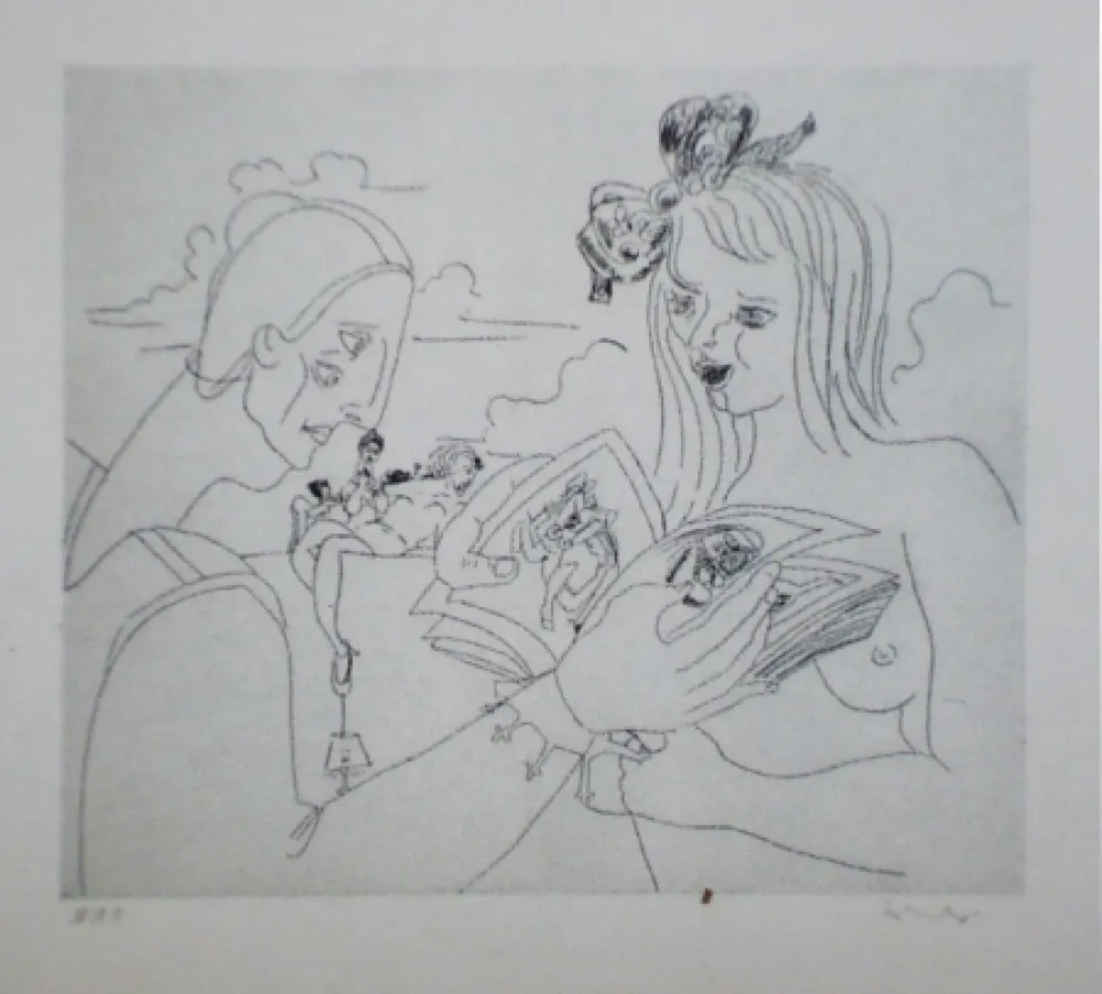 Ets En Aquatint Condo - More sketches of Spain-For Miles Davis 6