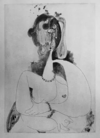 Ets En Aquatint Condo - More sketches of Spain-For Miles Davis 8