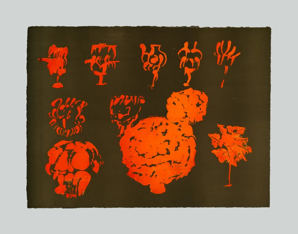 Ets En Aquatint Consagra - Composizione